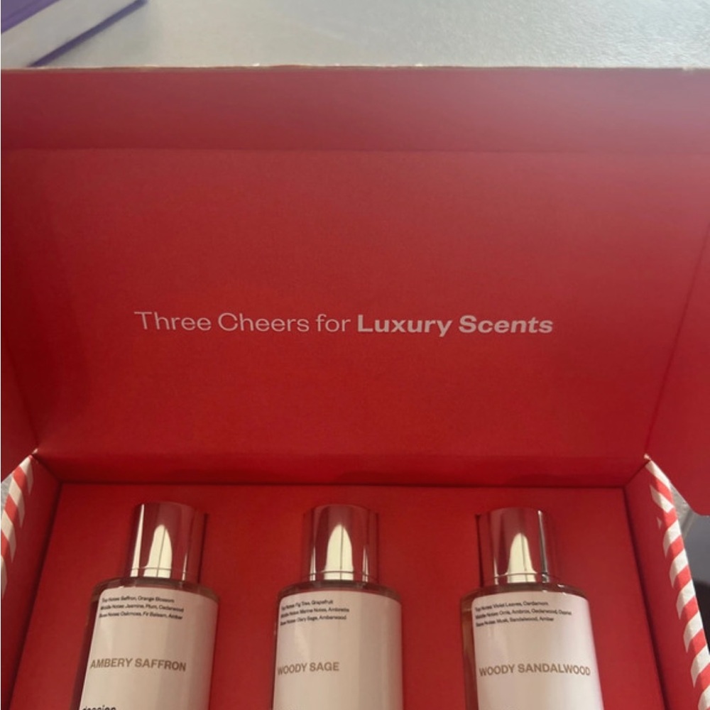 Luxury Scents Fragrance Set - Amber, Sage, Sandalwood
